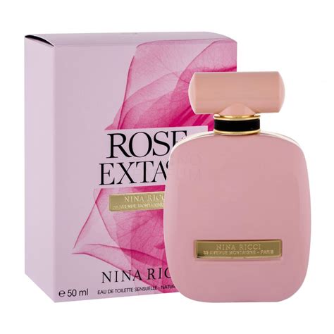 rose extase by nina ricci.